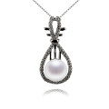 Natural Freshwater Pearl Pendant 925 Silver